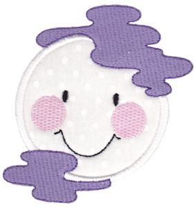 Smiley Face Halloween Applique 12