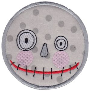 Smiley Face Halloween Applique 16