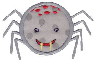 Smiley Face Halloween Applique 17