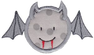 Smiley Face Halloween Applique 2