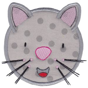 Smiley Face Halloween Applique 3