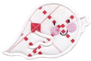 Smiley Face Halloween Applique 8