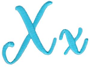 Smoothie Shoppe Alphabet X