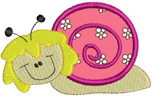 Snails Applique 1