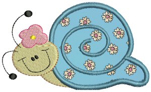 Snails Applique 8