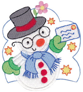 Snow Cuties Applique 1
