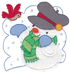 Snow Cuties Applique 11