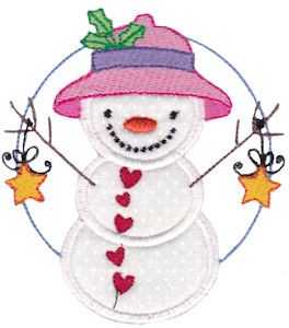 Snow Cuties Applique 2