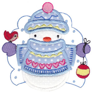 Snow Cuties Applique 3