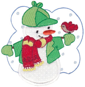 Snow Cuties Applique 4