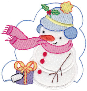 Snow Cuties Applique 8