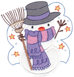 Snow Cuties Applique 9