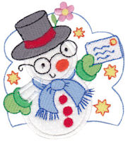 Snow Cuties Applique