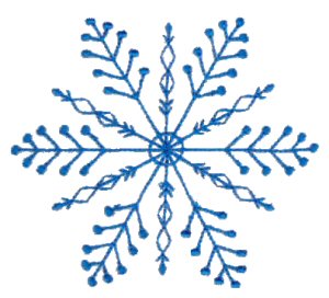 Machine Embroidery Designs | Snowflakes | Bunnycup Embroidery