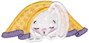 Snuggle Bunny Applique 11