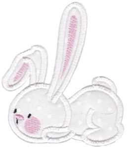 Snuggle Bunny Applique 13