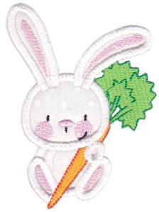 Snuggle Bunny Applique 4