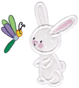 Snuggle Bunny Applique 5