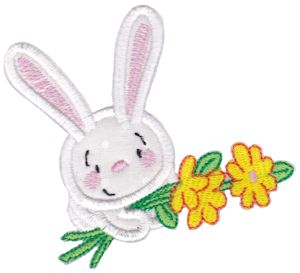 Snuggle Bunny Applique 7