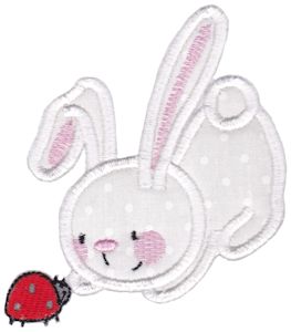 Snuggle Bunny Applique 9