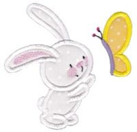 Snuggle Bunny Applique