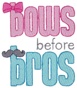Bows Before Bros
