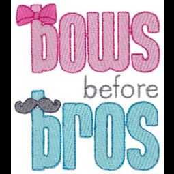 Bows Before Bros