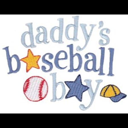 Daddy's Baseball Boy