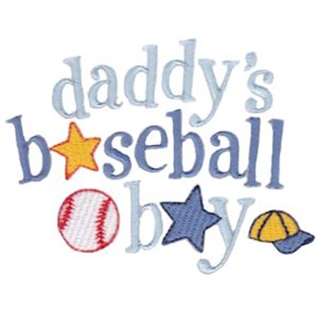 Daddy's Baseball Boy