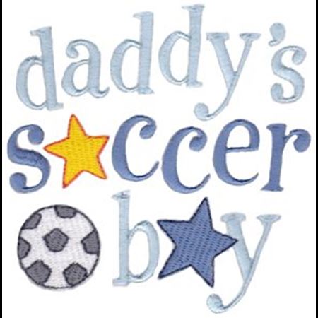 Daddy's Soccer Boy