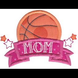 Basketball Mom Applique