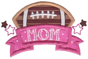 Football Mom Applique