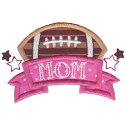 Football Mom Applique