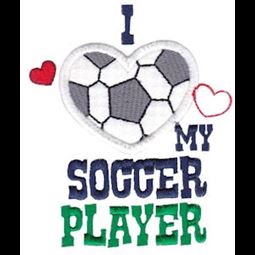 I Love My Soccer Player