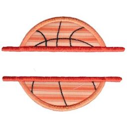 Split Basketball Applique
