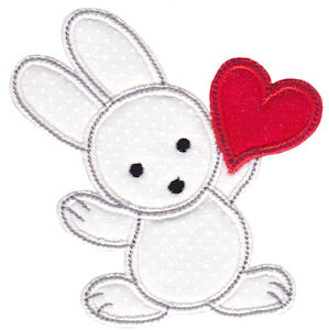 Spring Love Hearts Applique 10