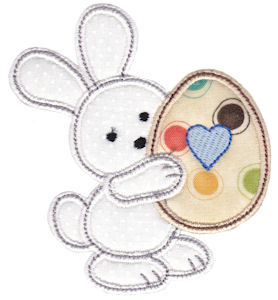 Spring Love Hearts Applique 12