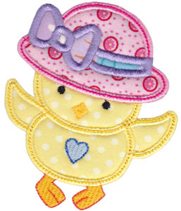 Spring Love Hearts Applique 2