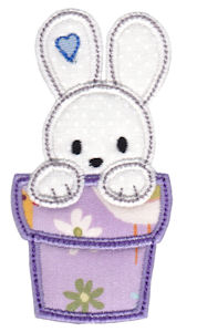 Spring Love Hearts Applique 5