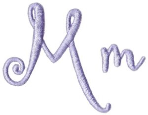 Starstruck Alphabet M