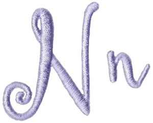 Starstruck Alphabet N