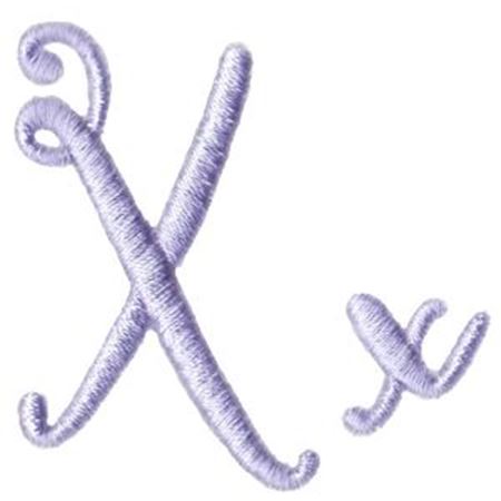 Starstruck Alphabet X