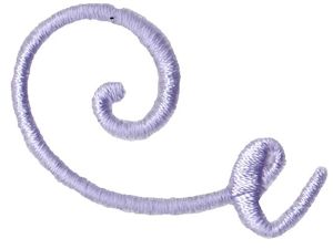 Starstruck Alphabet Left Tail e