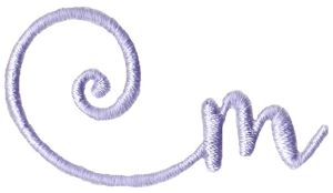 Starstruck Alphabet Left Tail m