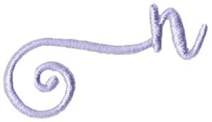 Starstruck Alphabet Left Tail n