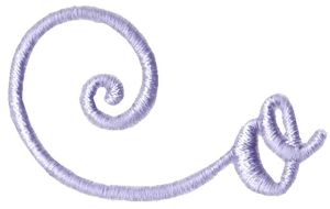 Starstruck Alphabet Left Tail o