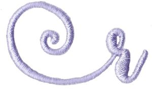 Starstruck Alphabet Left Tail r