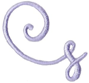 Starstruck Alphabet Left Tail s