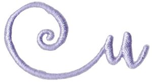 Starstruck Alphabet Left Tail u