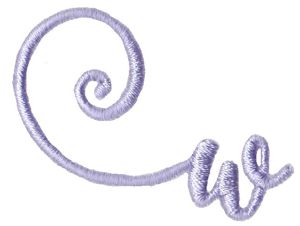 Starstruck Alphabet Left Tail w